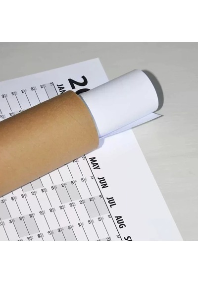 2027 Yıllık Planlayıcı Duvar Takvim Siyah Yearly Wall Planner