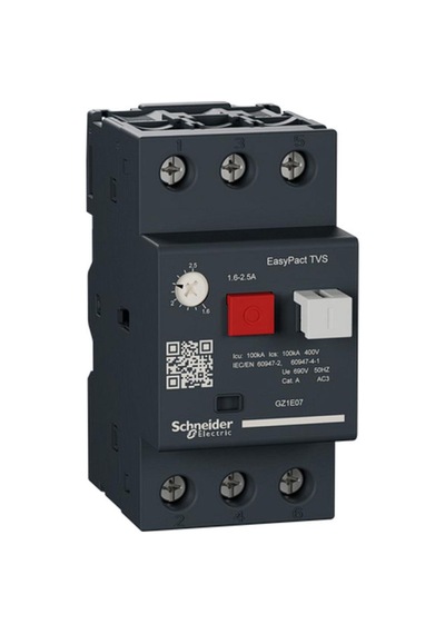 SCHNEİDER ELECTRİC Easypact Tvs Gz1E07 Motor Koruma Şalteri (1,6A-2,5A)