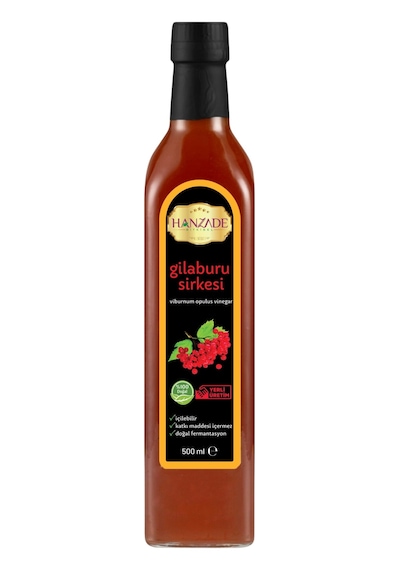 Hanzade Bitkisel Gilaburu Sirkesi 500 ML