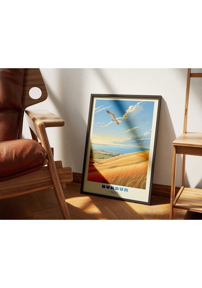 Nerelisin No:27 Art Print Burdur-salda