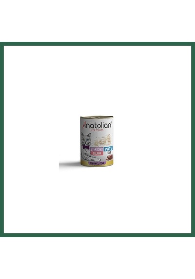 Anatolian Premium Somonlu Ezme Kısırlaştırılmış Kedi Konservesi 400 Gr Bzs01