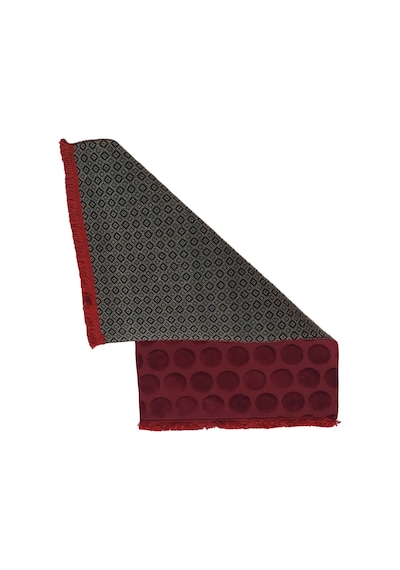 Welsoft Puantiyeli Bambo Klozet Takımı 2 Pcs Bordo