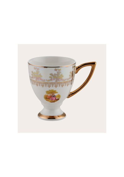 Wınterlıng Porzellan 23064-4 Lady Pearl 6'lı Kahve Fincanı Çok Renkli