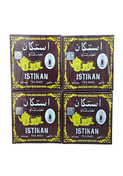 Tea Bags İstikan 4 Paket 100 Adetlik Sallama Çay