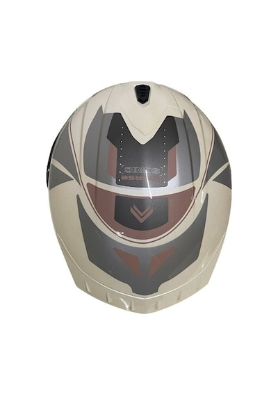 Spyder Full Face Motosiklet Kaskı Kapalı Pembe- Beyaz Renkli