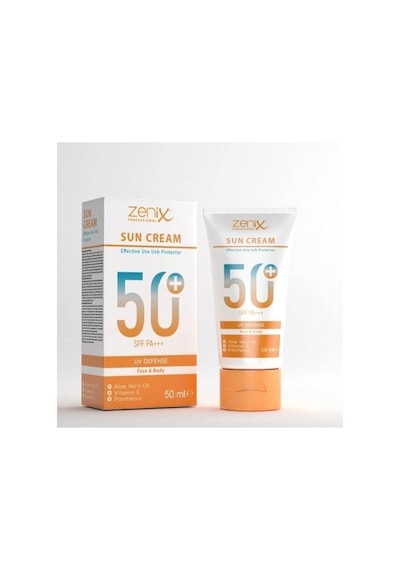 Zenix Yüz Güneş Koruyucu Krem SPF50+ 50 ML