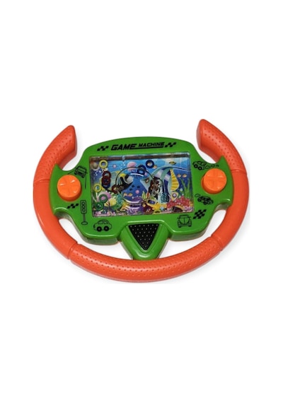 Direksiyonlu Su Oyunu - Halka Geçirmeli - Fidget Oyuncak - Turuncu 1pcs