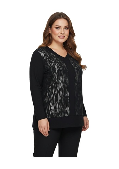 Wearon Kadın Siyah V Yaka Taşlı Bluz Bgl-st05148 Siyah