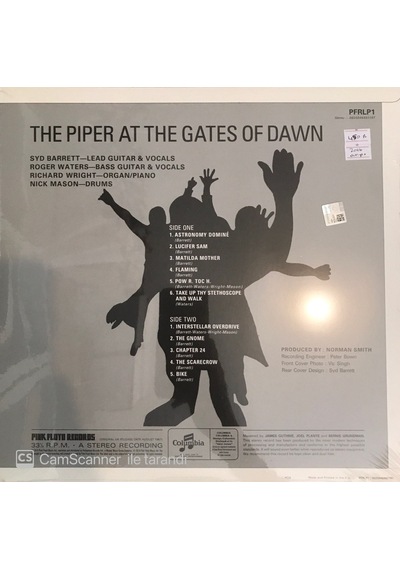 Pink Floyd The Piper At The Gates Of Dawn 180 Gram Edition Lp P