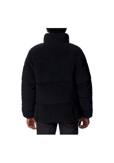 Columbia Puffect Sherpa Jacket Erkek Tüylü Mont Siyah Siyah