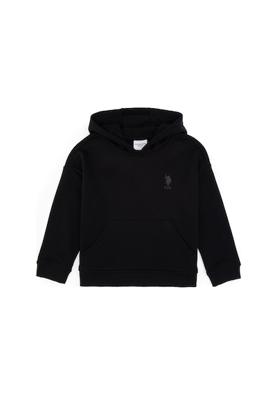U.s. Polo Assn. Erkek Çocuk Siyah Sweatshirt 50313941-vr046 SIYAH