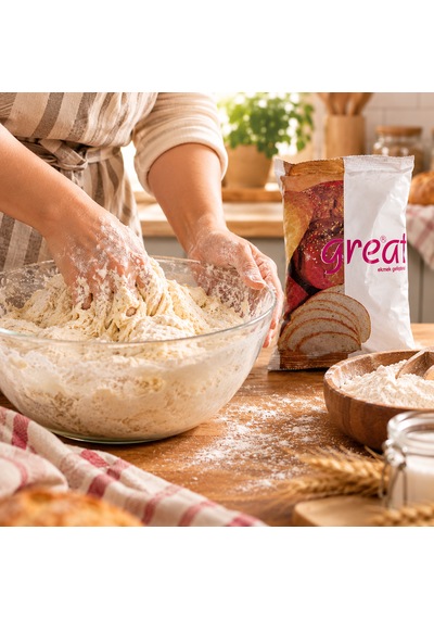 Ekmek Geliştirici 2'li Avantaj Paket Ekmek, Hamburger, Bazlama, Simit Ve Poğaça İçin 1000 Gr