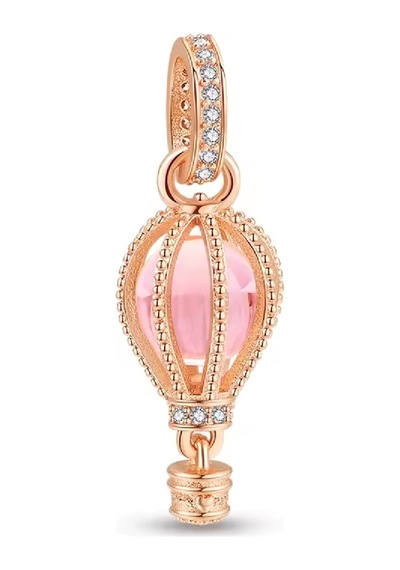 Fubena Rose Sıcak Hava Balonu Gümüş