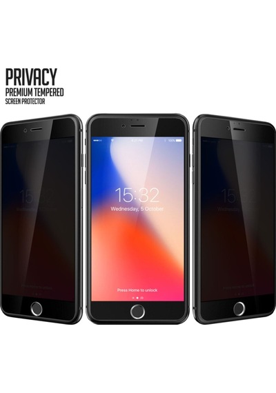 Apple Iphone 7/8 Privacy Cam Ekran Koruyucu