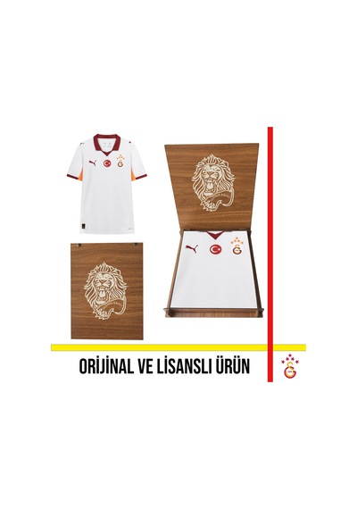 Galatasaray Lisanslı Puma 2025-2026 Beyaz Deplasman Forması Aslan Ahşap Kutulu 77981102 Beyaz - Kırmızı Galatasaray Lisanslı Puma 2025-2026 Beyaz Deplasman Forması Aslan Ahşap Kutulu 77981102 Beyaz - Kırmızı