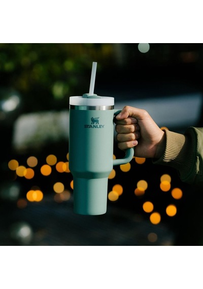 Stanley Quencher H2.o Flowstate Tumbler Pipetli Termos Bardak 1.18 Lt Shale