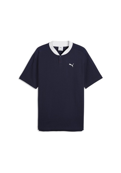Puma Class Relaxed Material Erkek Lacivert Günlük Stil T-shirt 69430206 Mavi