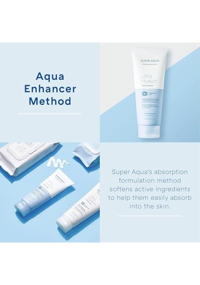 Mıssha 10 Çeşit Hyalüronik Asit İçeren Makyaj Temizleme Köpüğü200ml Super Aqua Ultra Hyalron Cleansing Foam