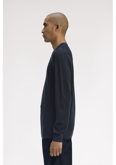 Fred Perry Erkek Triko K1309-608 Koyu Mavi