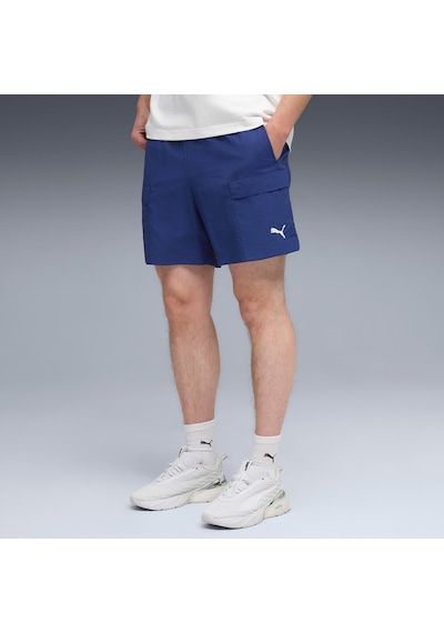 Puma Wardrobe Ess Cargo Erkek Mavi Ceket 629656