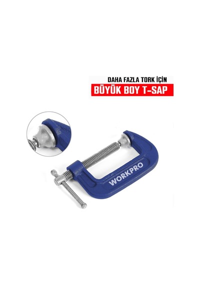 Workpro Wp232017 50mm G Tipi İşkence