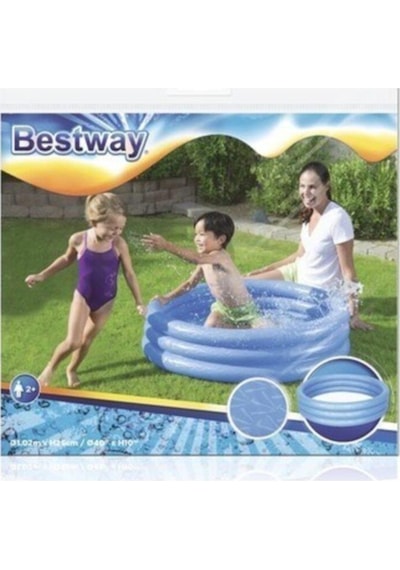 Bestway 51024 Üç Halkalı Renkli Şişme Havuz
