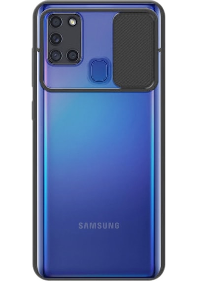 Samsung Galaxy A21S Lensi Açilir Kapanir Kamera Korumali Kilif 496037595