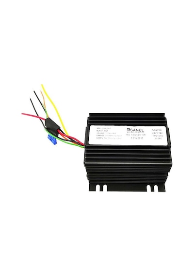 Sanel Konvertör 15 Amper 24V 12V Voltaj Düşürücü Radyo Hafızalı S
