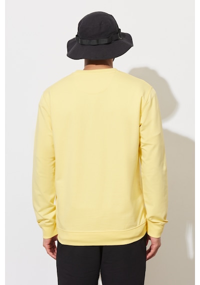AC&Co / Altınyıldız Classics ERKEK SARI Standart Fit Normal Kesim Bisiklet Yaka Sweatshirt Sarı AC&Co / Altınyıldız Classics ERKEK SARI Standart Fit Normal Kesim Bisiklet Yaka Sweatshirt Sarı