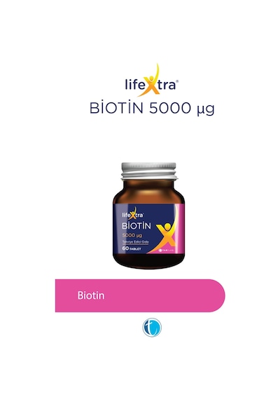 Lifextra Biotin 5000 mg 60 Tablet