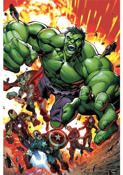 Prime 3d Marvel Avengers İkili Puzzle 200 Parça 10227