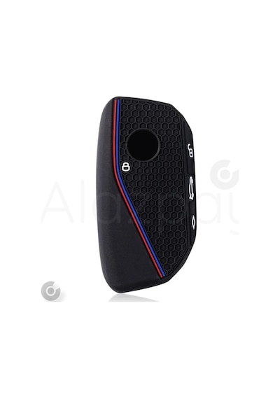Bmw İ7 İ5 İ4 İx X1 X5 X6 X7 Xm 2 3 4 5 7 Serisi G07 F98 G70 G09 Silikon Desenli Anahtar Kılıfı Mk