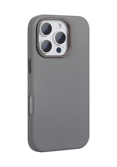 Apple Uyumlu iPhone 16 Pro Max Kılıf Magsafe Şarj Özellikli Pu Deri Redclick Adora Kapak