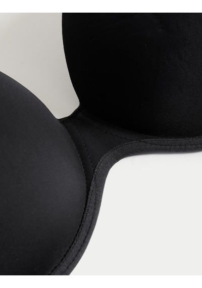Marks & Spencer Destekli Yapışkanlı Straplez Sütyen T33002680 Siyah
