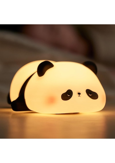 Çocuk Gece Lambası, Panda Gece Lambası, 3 Işık Modu, Kısılabilir, Zamanlayıcılı, Dokunmatik Kon Diğer