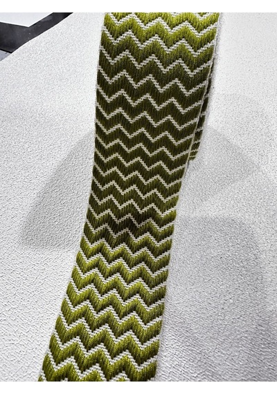 5 Cm Desenli Şerit Yeşil 5 Metre