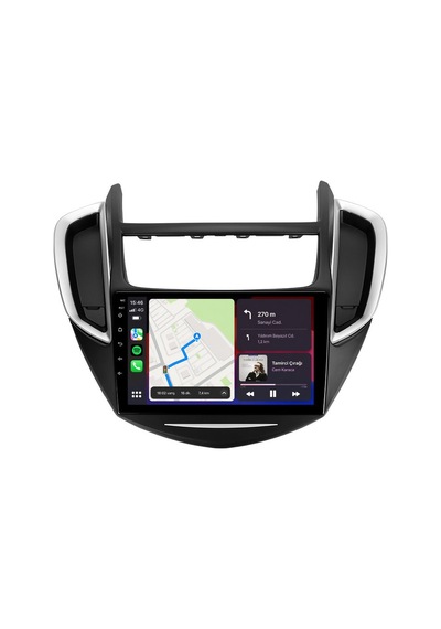 Chevrolet Trax 2013 Android Multimedya Carplay Android Auto Navigasyon Kameralı 6gb Ram 64gb 9"