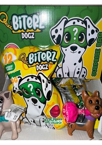 Bıterz Dogz Lolipop Şeker Ve Figür Anahtarlık 1 Adet
