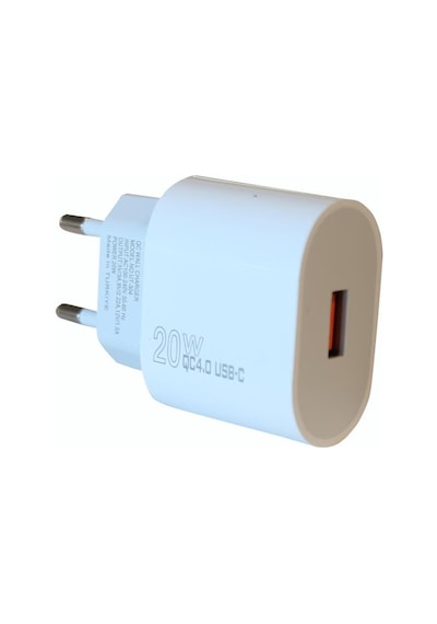 Elba ELB03-20USB Beyaz 20W USb Şarj Kafa QC4.0(Akıllı Koruma-Hızlı Şarj-Isıya Dayanıklı)