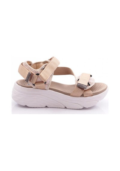 Dgn Ss0001-0178 Kadin Cirtli Sandalet Bej
