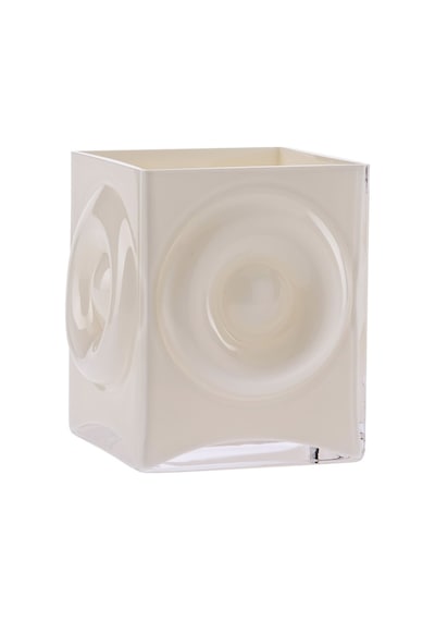 Pasabahce Chicago Vazo 18 Cm Opal Krem