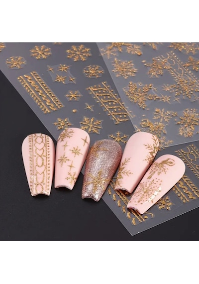 Nail Art Fantezi Slider Stiker Anime Ve Pop Art F-1000 Beyaz