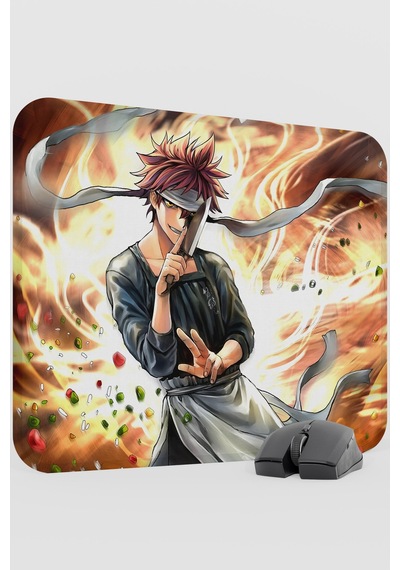 Food Wars Anime V3 - 48x40 Xl Gaming Kauçuk Kaymaz Taban Mouse Pad Fare Altlığı