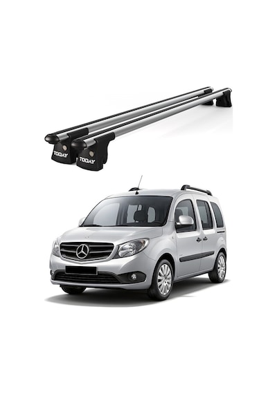 Trio-ı Mercedes-benz Citan 2013 Ve Sonrası Uyumlu Kilitli Ara Atkı 135cm Port Bagaj Tavan Barı