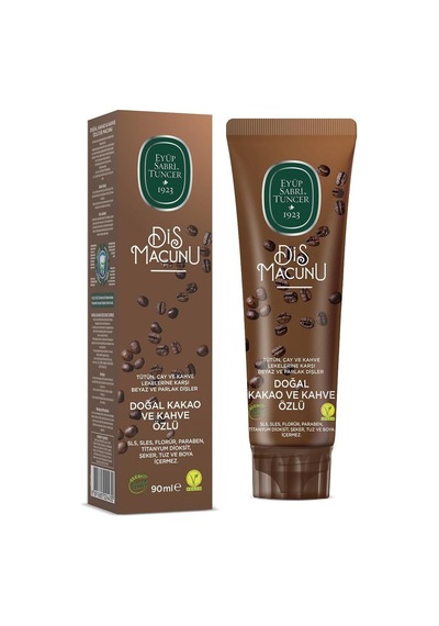 Doğal Kakao Ve Kahve Özlü Diş Macunu, 90ml