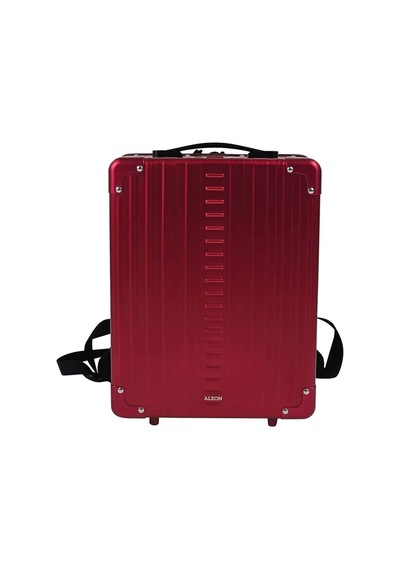 Aleon Hibrit 39 Cm Sırt Çantası, Dizüstü Bilgisayar Bölmeli, Fermuarlı, Yastıklı Taşıma Sistemi Kırmızı