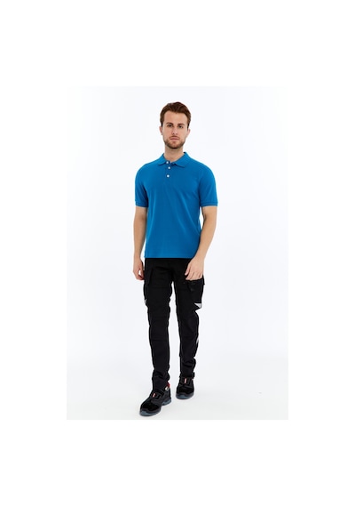 Uniprom Polo Yaka Tişört %100 Pamuk İndigo Erkek İndigo