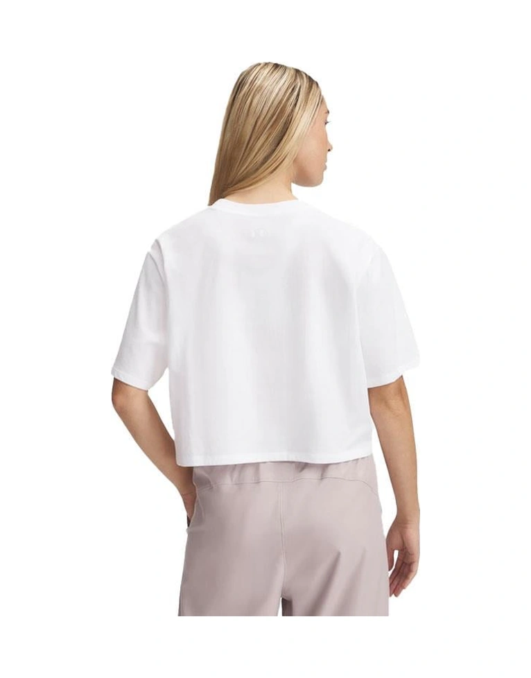 Under Armour Rival Ss Kadın T-shirt 1389721-100 Beyaz