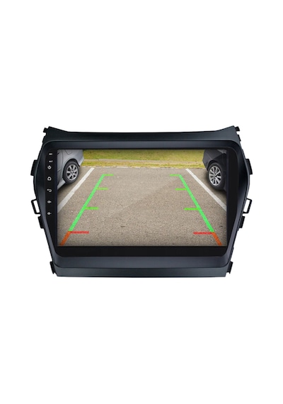 Hyundai Santa Fe - Araç Multimedya Ekran - 6gb 128gb - S - Black - 2013 - 2017 - 9 Inch - Upg - Myway