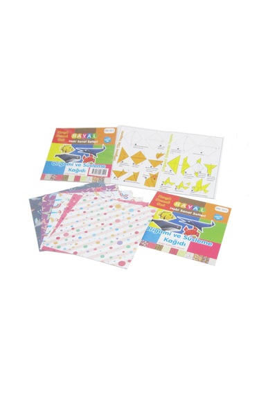 Hayal Origami Seti - Origami Karışık Desenli Kağıt Yapım Seti 2